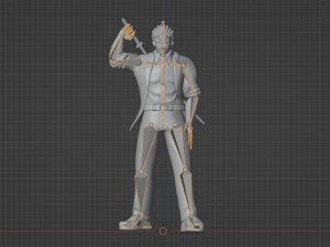 Andy - Undead Unluck 3D Model