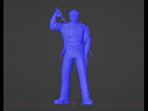 Andy - Undead Unluck 3D मॉडल