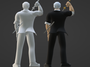 Andy - Undead Unluck 3D मॉडल