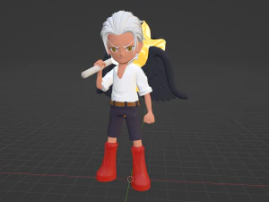 S-Hawk Seraphim - One Piece 3D Model