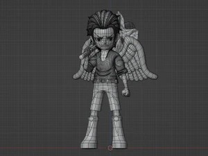 S-Hawk Seraphim - One Piece 3D Model