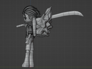 S-Hawk Seraphim - One Piece 3D Model