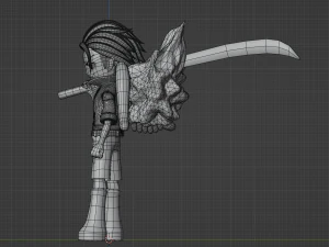 S-Hawk Seraphim - One Piece 3D Model