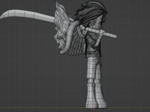 S-Hawk Seraphim - One Piece 3D Model