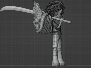 S-Hawk Seraphim - One Piece 3D Model