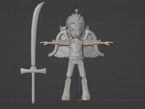 S-Hawk Seraphim - One Piece 3D Model