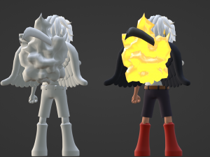 S-Hawk Seraphim - One Piece 3D Model