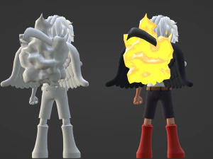 S-Hawk Seraphim - One Piece 3D Model
