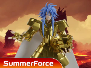 Gemini Defteros - Saint Seiya 3D Model