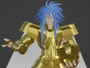 Gemini Defteros - Saint Seiya Model 3D