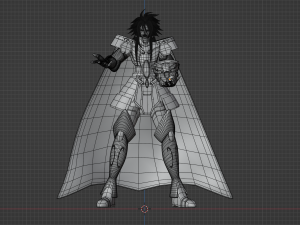 Gemini Defteros - Saint Seiya Model 3D