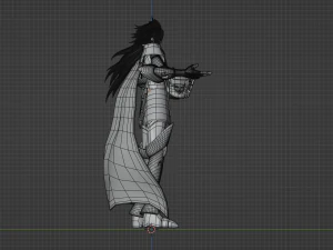 Gemini Defteros - Saint Seiya 3D Model