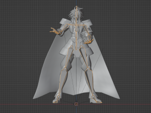 Gemini Defteros - Saint Seiya Model 3D