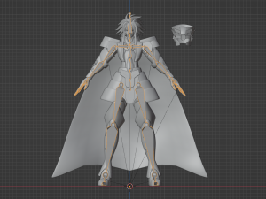 Gemini Defteros - Saint Seiya Model 3D