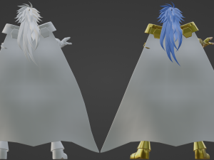 Gemini Defteros - Saint Seiya Model 3D