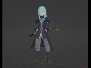 Rimuru Tempest - Slime 3D Model
