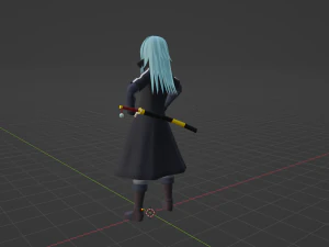 Rimuru Tempest - Slime 3D Model