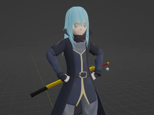 Rimuru Tempest - Slime 3D Model
