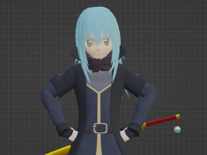 Rimuru Tempest - Slime 3D Model