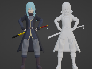 Rimuru Tempest - Slime Model 3D