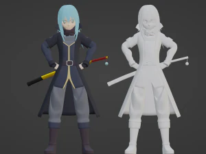 Rimuru Tempest - Slime 3D Model