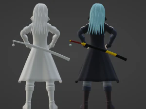 Rimuru Tempest - Slime 3D Model