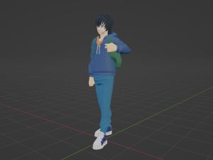 Sung Jin Woo - Solo leveling 3D 모델