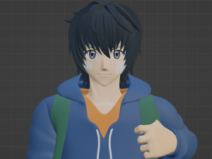 Sung Jin Woo - Solo leveling 3D 모델