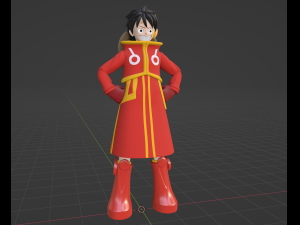 Luffy Egghead - One Piece Model 3D