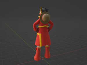 Luffy Egghead - One Piece 3D Model