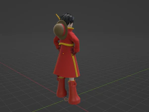 Luffy Egghead - One Piece 3D Model