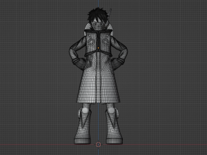 Luffy Egghead - One Piece Model 3D
