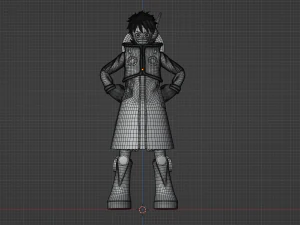 Luffy Egghead - One Piece 3D Model