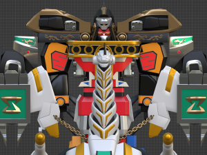Dino Ultrazord - Power Ranger 3D मॉडल