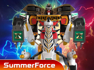 Dino Ultrazord - Power Ranger 3D मॉडल