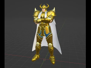 Taurus Aldebaran - Saint Seiya 3D Model