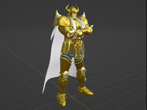 Taurus Aldebaran - Saint Seiya 3D-Modell