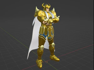 Taurus Aldebaran - Saint Seiya 3D Model