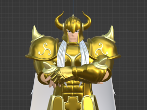 Taurus Aldebaran - Saint Seiya 3D-Modell