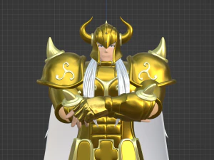 Taurus Aldebaran - Saint Seiya 3D Model