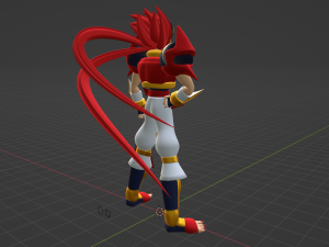 ZENKI - Demon God Child Zenki 3D Model