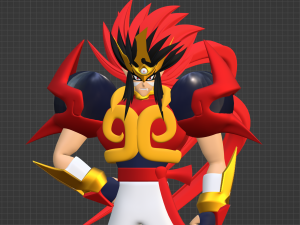 ZENKI - Demon God Child Zenki 3D Model