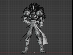 ZENKI - Demon God Child Zenki 3D Model