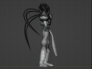ZENKI - Demon God Child Zenki 3D Model