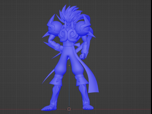 ZENKI - Demon God Child Zenki 3D Model