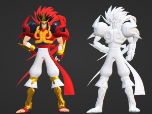 ZENKI - Demon God Child Zenki 3D Model