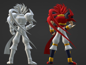 ZENKI - Demon God Child Zenki 3D Model