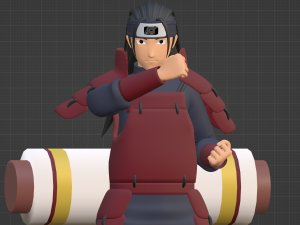 Hashirama Senju - Naruto Shippuden 3D Model