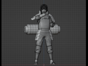 Hashirama Senju - Naruto Shippuden 3D Model