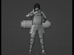 Hashirama Senju - Naruto Shippuden 3D Model